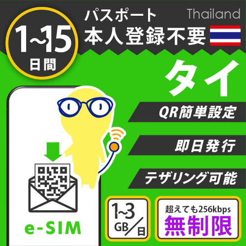 タイ eSIM RTM Select 楽天市場店